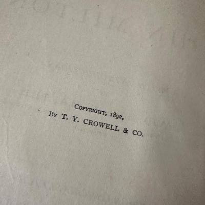 6 ANTIQUE POEM BOOKS