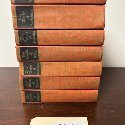 7 BOOK SET ANTIQUE