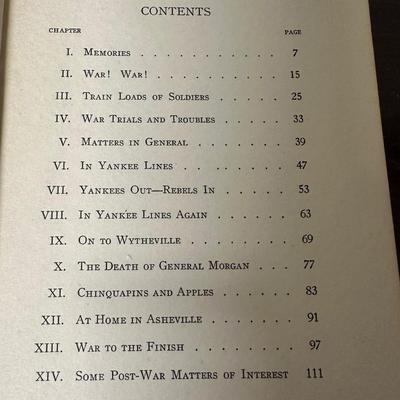 A SMALL BOY'S RECOLLECTIONS OF THE CIVIL WAR BOOK 1932