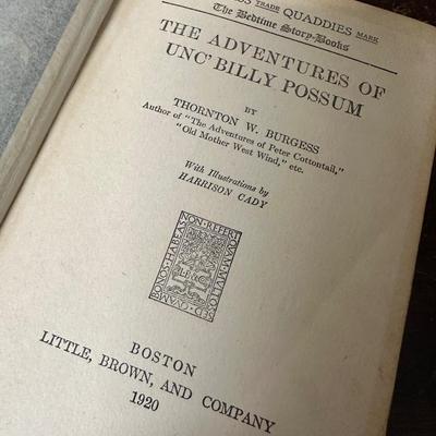 ANTIQUE CHILDRENS BOOK LOT