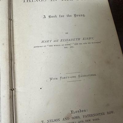 ANTIQUE BOOK LOT