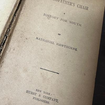 ANTIQUE BOOK LOT