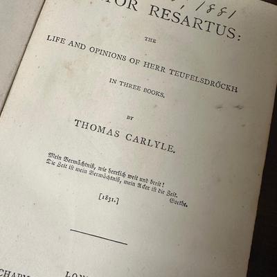 ANTIQUE BOOK LOT