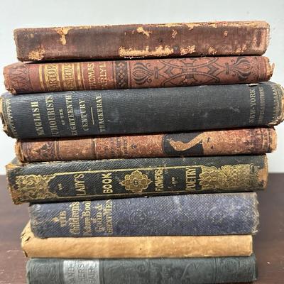 ANTIQUE BOOK LOT