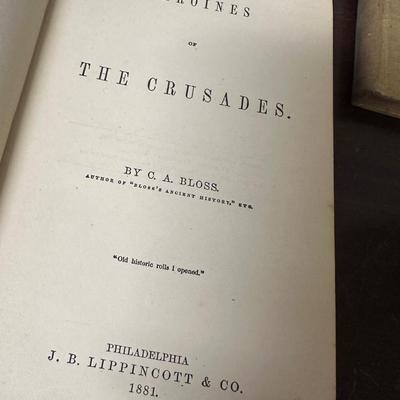 ANTIQUE BOOK LOT