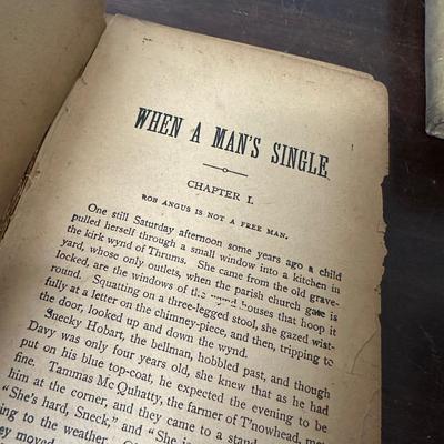 ANTIQUE BOOK LOT
