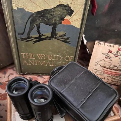 ANTIQUE TRUNK FULL OF COLLECTIBLES