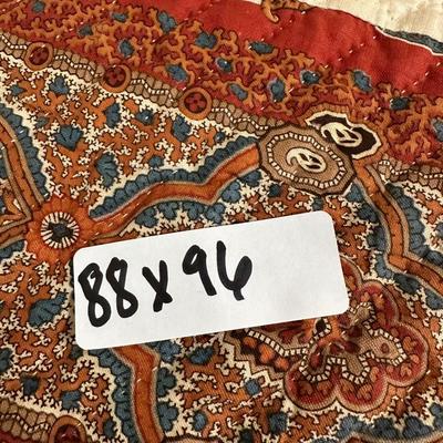 VINTAGE QUILT, SIGNED