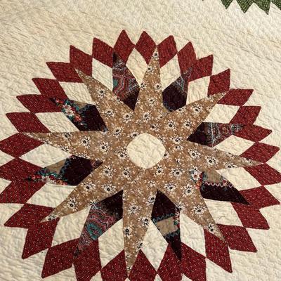 VINTAGE QUILT, SIGNED