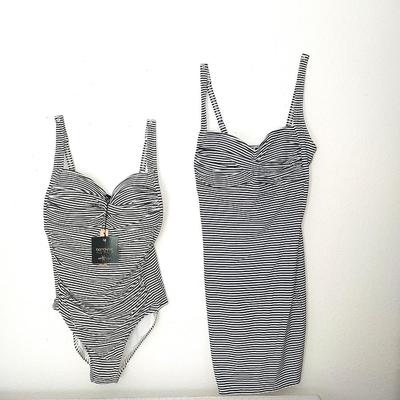 NEW SWIMSUIT AND COVERUP SIZE 8