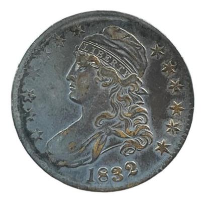 1832 Capped Bust Silver Half Dollar