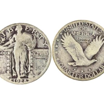 Lot of 20 Standing Liberty Quarters - $5 Face Value