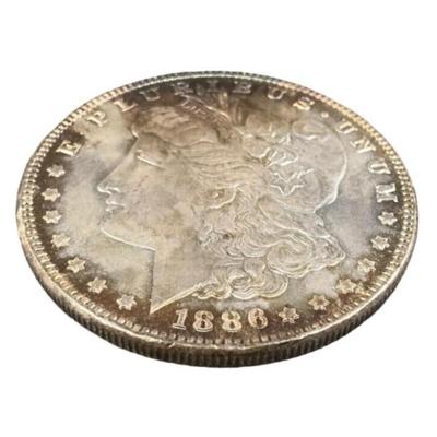 1886 Morgan Silver Dollar