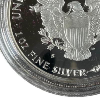 Lot of 4 1986 "S" American Eagle Silver Dollar Proofs