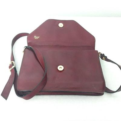 LEATHER PURSE AND CLOTH BAG PURSE