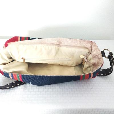 LEATHER PURSE AND CLOTH BAG PURSE