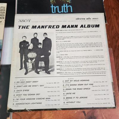 Record Albums Lot Average White Band Rosanne Cash Moody Blues Beatles Jeff Beck Neil Young and others