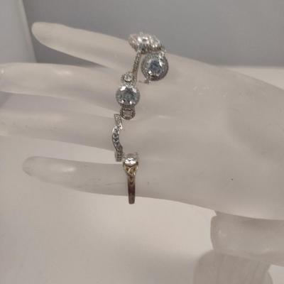 Five Sterling Silver and Stone Rings- Approx Total Weight 16.6 Grams (#65)