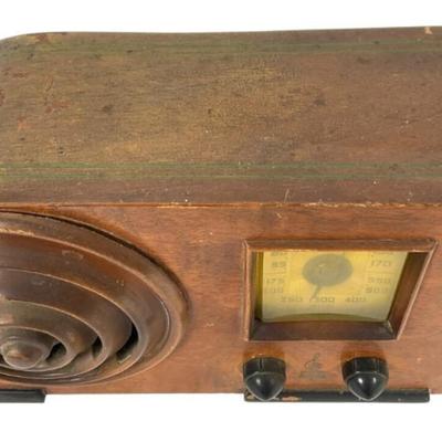 Vintage Emerson Bulls Eye Tube Radio