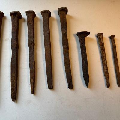 Antique Railroad Spikes