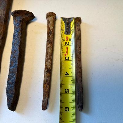 Antique Railroad Spikes