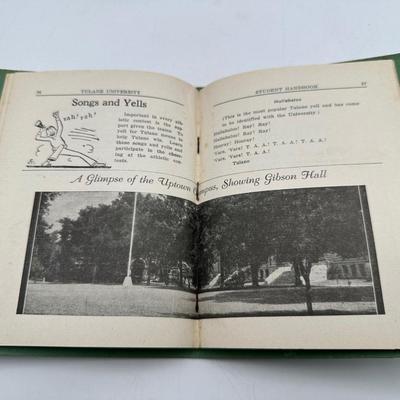 1935 Tulane University Handbook
