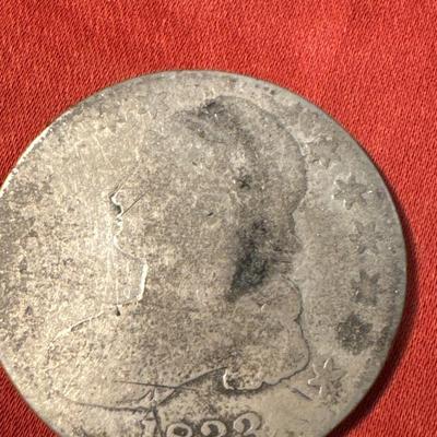 1833 Capped Bust half US COIN
