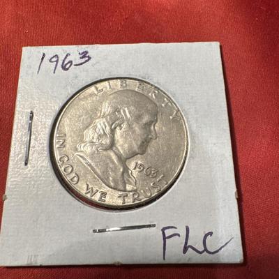 1063 P BENJAMIN FRANKLIN XF US. OIN .50c