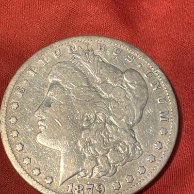 1879 S MORGAN VF US COIN SILVER C123