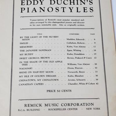 Vintage Sheet Music