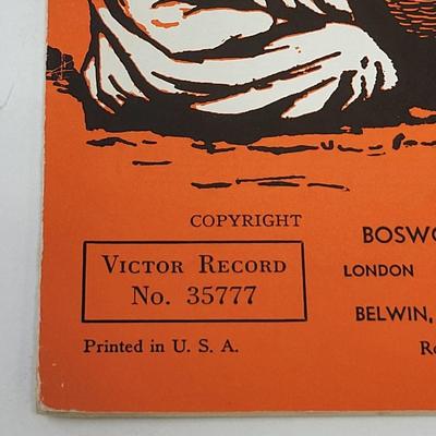 Vintage Sheet Music