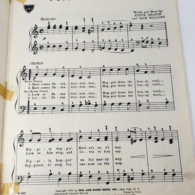 Vintage Sheet Music