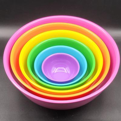 William Sonoma Colorful Melamine Nesting Bowls