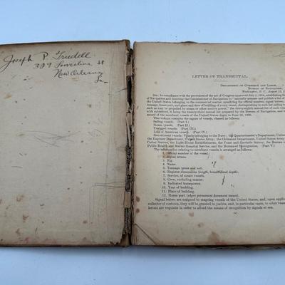 1908 List of US Merchant Vessels (see description)