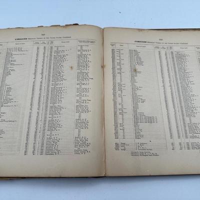 1908 List of US Merchant Vessels (see description)