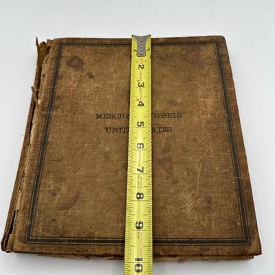 1908 List of US Merchant Vessels (see description)