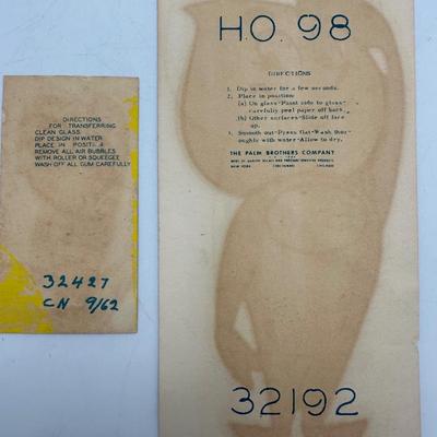 Vintage New Orleans Maps/Guides & Esso Decals
