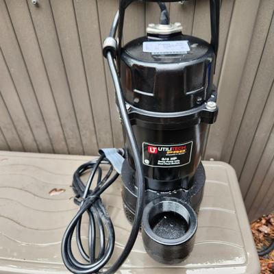 Utilitech Pro 3/4hp Water Sump Pump tested
