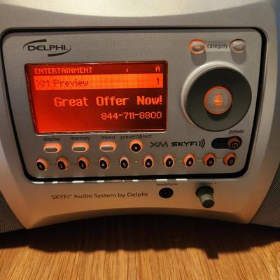 Delphi XM Skyfi Radio Boombox Home Radio Tested