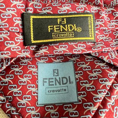 Gucci & Fendi Silk Ties