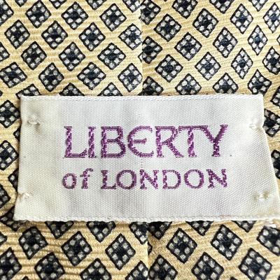 6 Luxury Designer Silk Ties - Dior, Valentino, Armani, Liberty