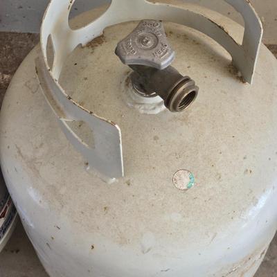 (2) Propane Tanks - 1 is full