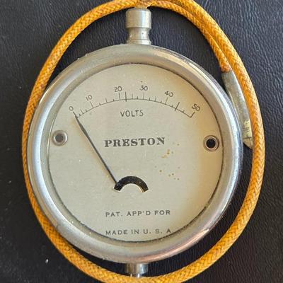 Vintage Preston Battery Tester