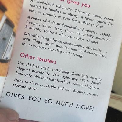 Vintage mixer and cool toaster