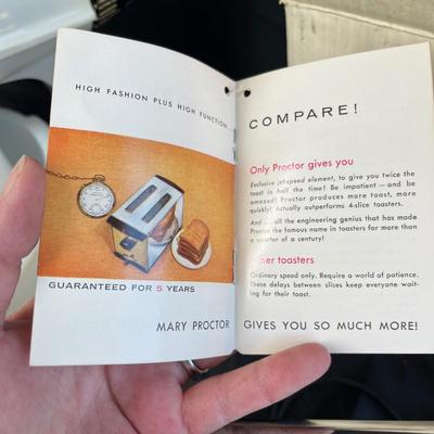 Vintage mixer and cool toaster