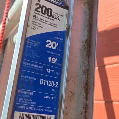 Werner 20ft Ladder