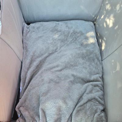 Portable, Collapsible Padded Dog House Bed