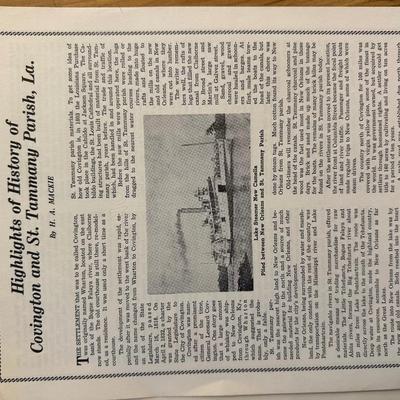 USWV, Captain Harry A. Mackie Speeches, Clippings, Letters