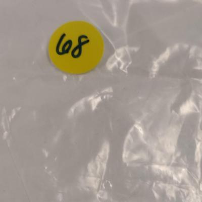 Chunky Enameled Fish Pendant with Necklace (#68)