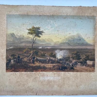CARL NEBEL (1805-1855), Capture of Monterey